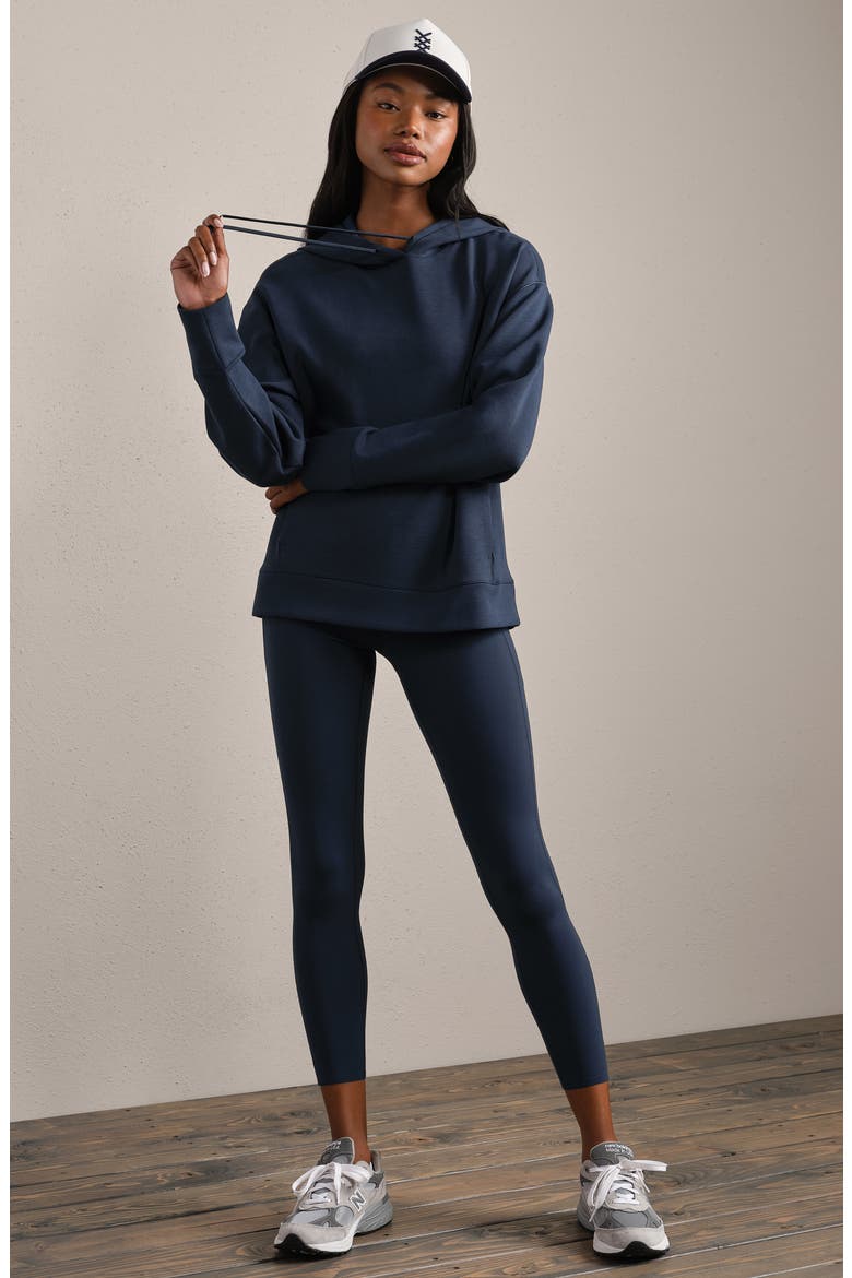 Dreamglow Pullover Hoodie, Alternate, color, NAVY BLUE