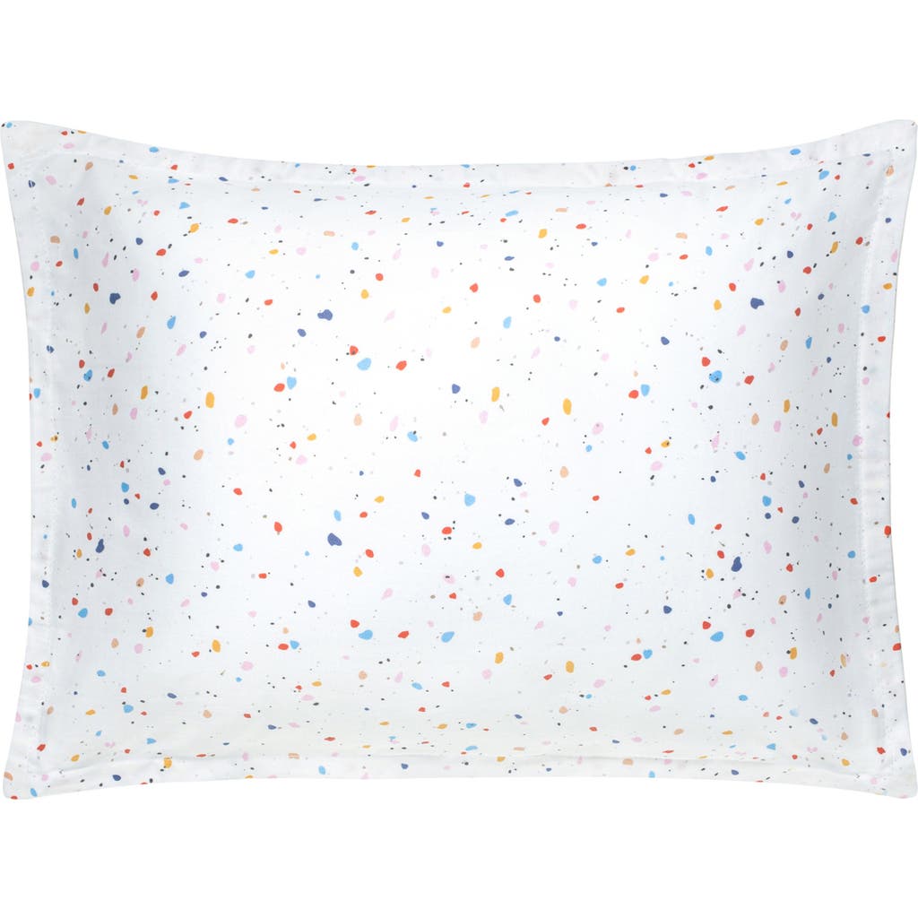 Domani Home Terrazo Cotton Standard Sham In White