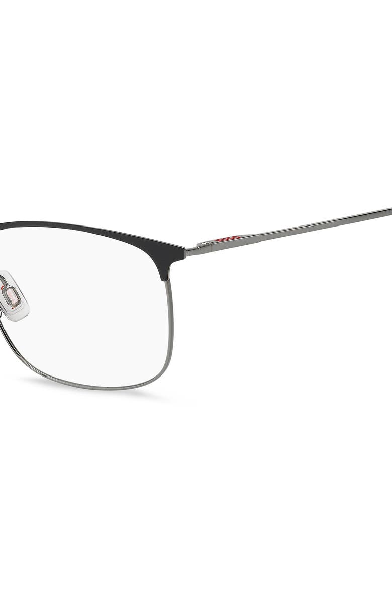 HUGO 54mm Rectangular Optical Glasses, Alternate, color, 