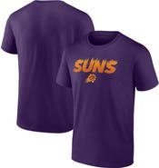 FANATICS Men's Fanatics Branded Purple Phoenix Suns On Fire Hometown Collection T-Shirt