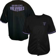 FANATICS Men's Fanatics Eclipse Black Golden State Valkyries Big & Tall Full-Button Fashion Jersey