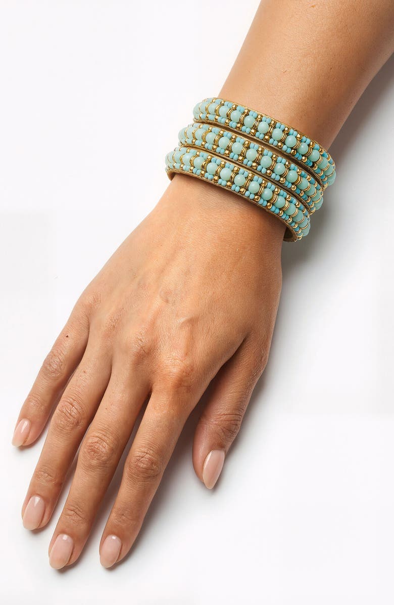 Deepa Gurnani Inana Bracelet, Alternate, color, Blue