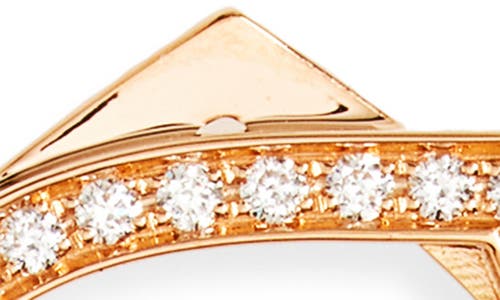 Repossi Antifer Diamond Pavé Pendant Necklace In Gold