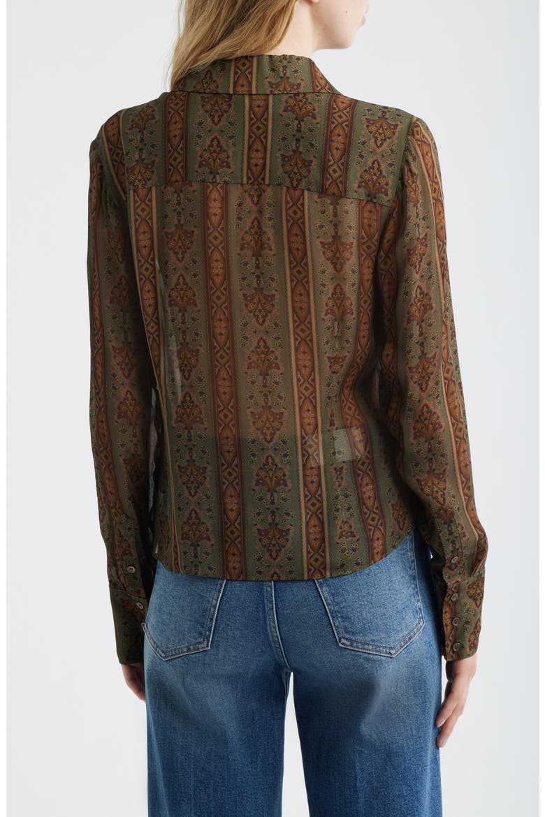 Desano Paisley Button-Up Shirt, Alternate, color, ARMY MULTI