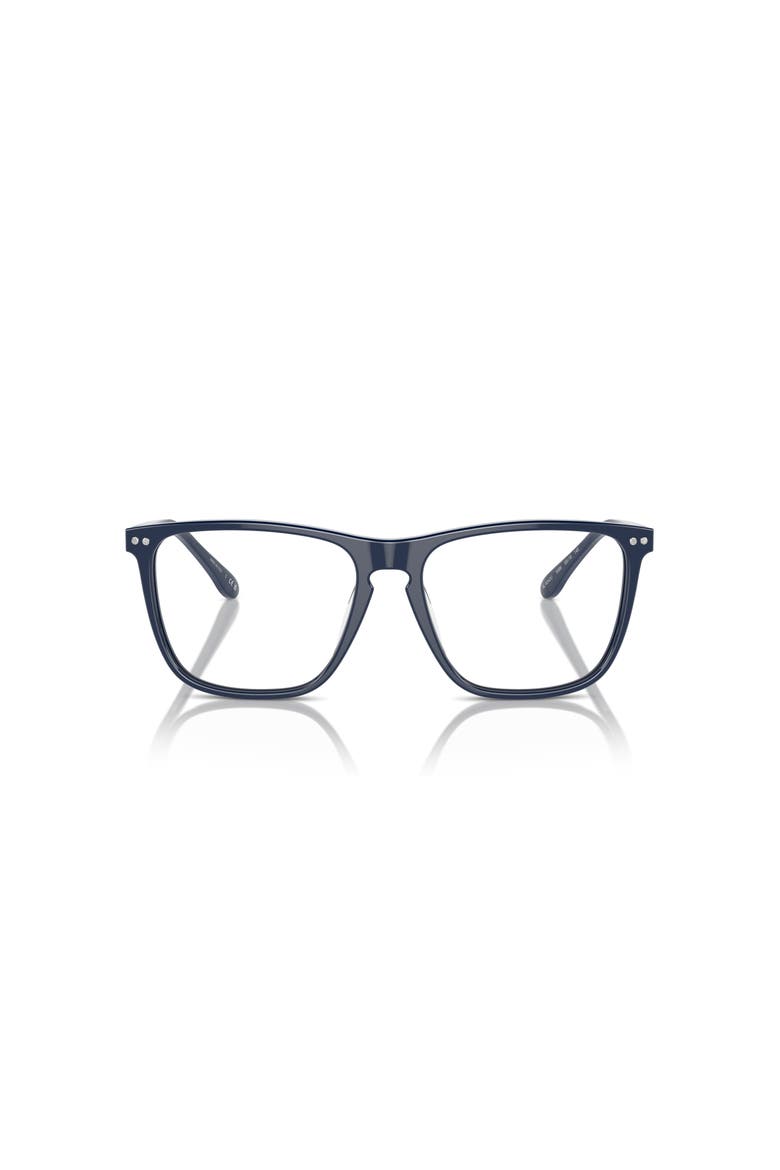 55mm Square optical glasses, Alternate, color, Blue
