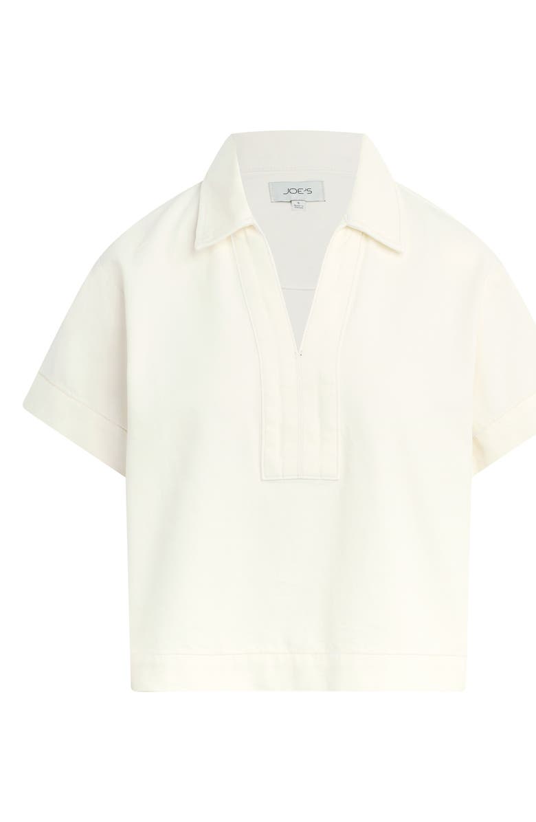Joe's The Lillian Denim Popover Top, Alternate, color, Milk