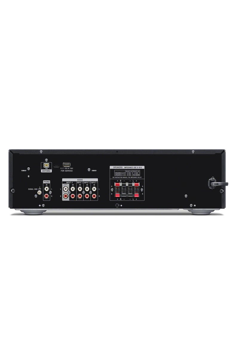 Sony STR-DH190 Stereo Receiver with Phono Input and Bluetooth Connectivity, Alternate, color, Black