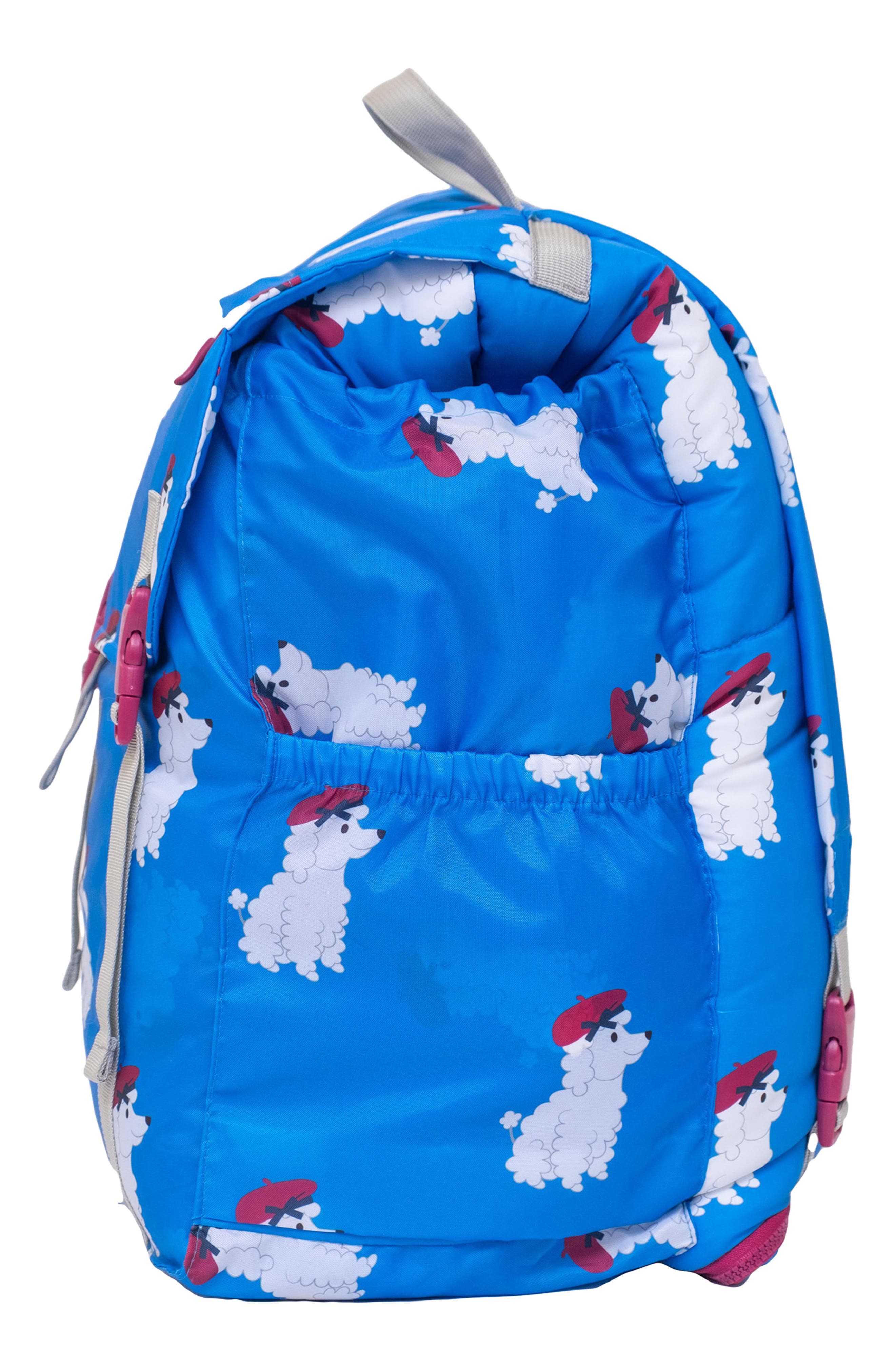 Kids' Sleep-N-Pack Sleeping Bag Backpack, Alternate, color, BLUE DOG