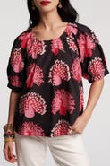 Frances Valentine Zonda Peacock Top