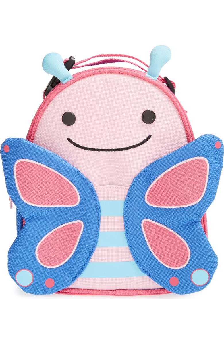Skip Hop Zoo Insulated Lunchbox, Main, color,