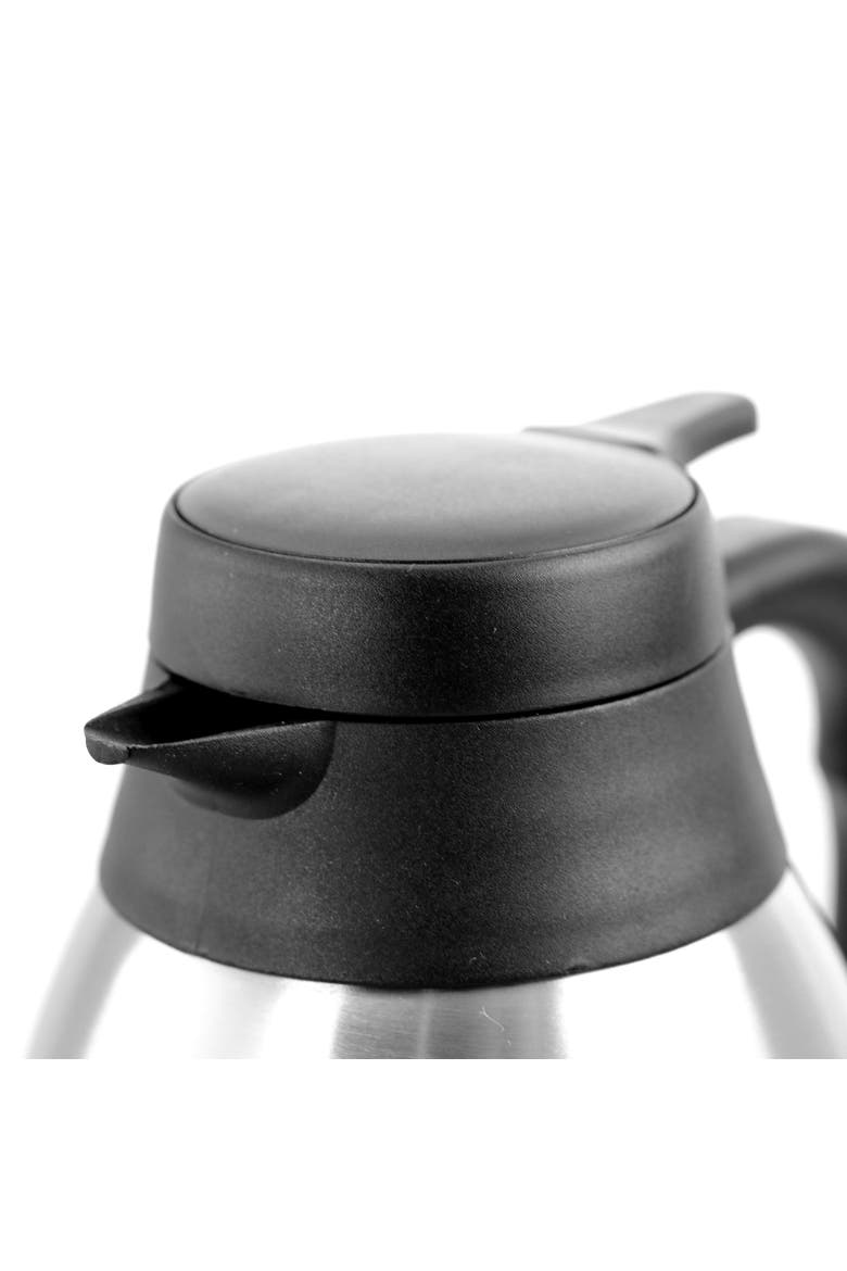 2L Stainless Steel Thermal Beverage Carafe for Coffee and Tea, Alternate, color, Silver