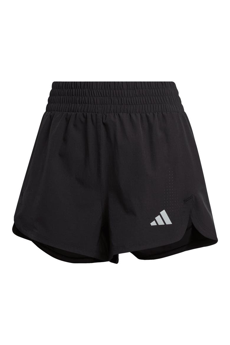 Tech Pacer Training Shorts, Alternate, color, BLACK