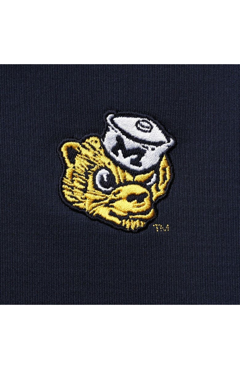 Nike Men's Nike Navy Michigan Wolverines Franchise Logo Performance Polo, Alternate, color, 