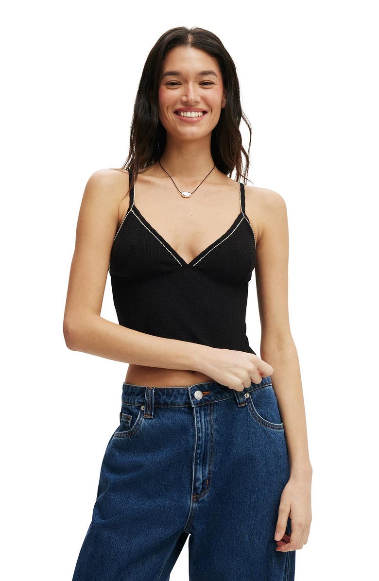 Cotton On Women's Hailey V Neck Cami, Main, color, 