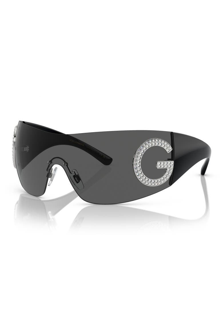 Shield Sunglasses, Alternate, color, BLACK