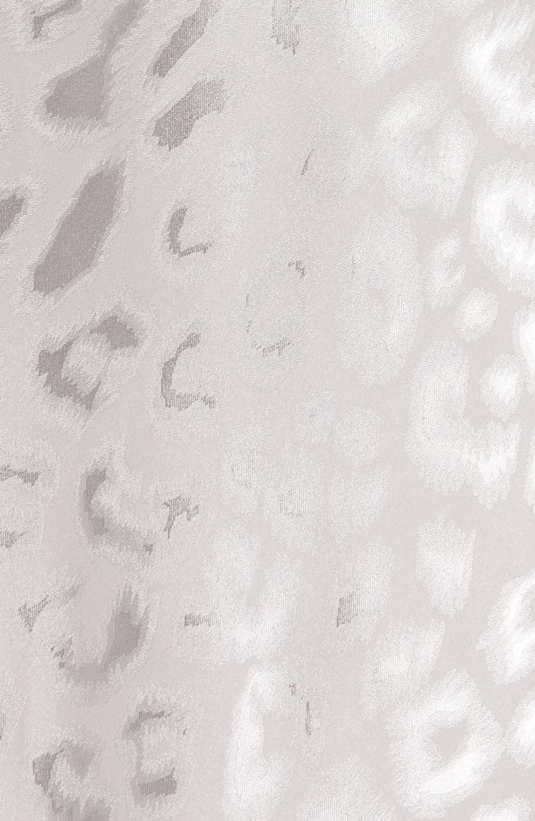 Natori Decadence Leopard Jacquard Satin Chemise, Alternate, color,