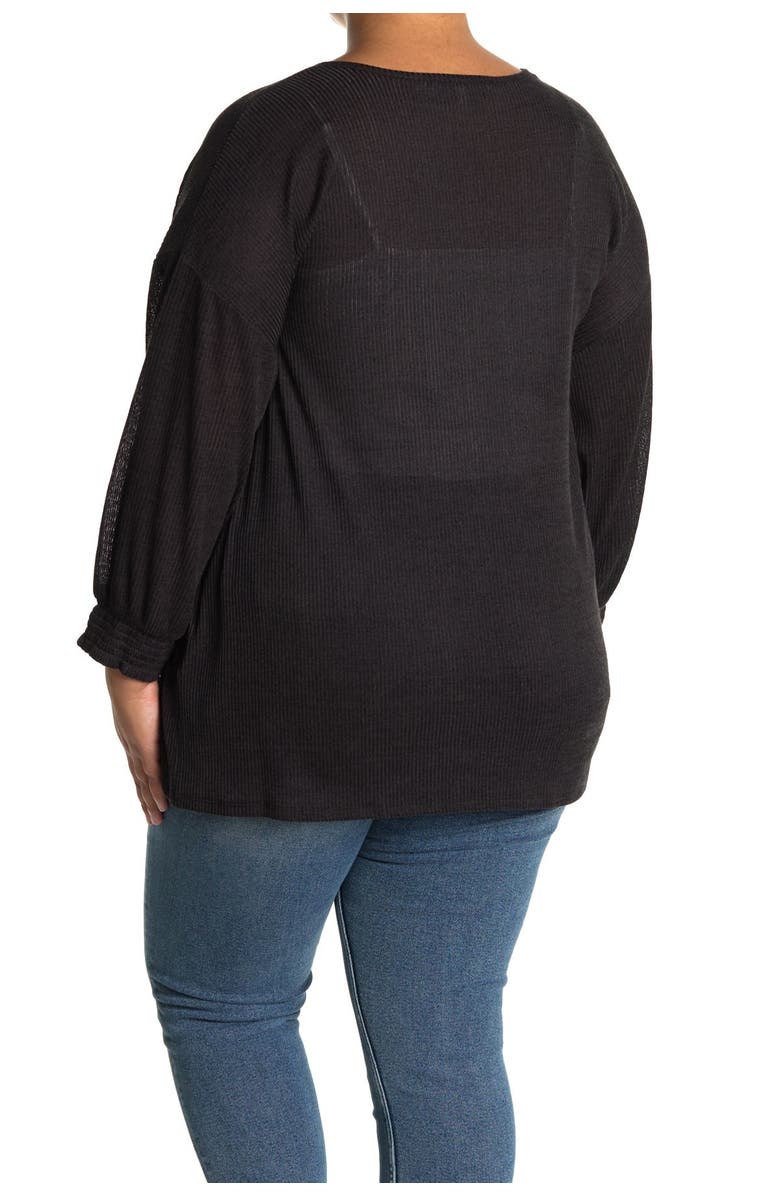 Collective Concepts Ribbed Cardigan, Alternate, color,