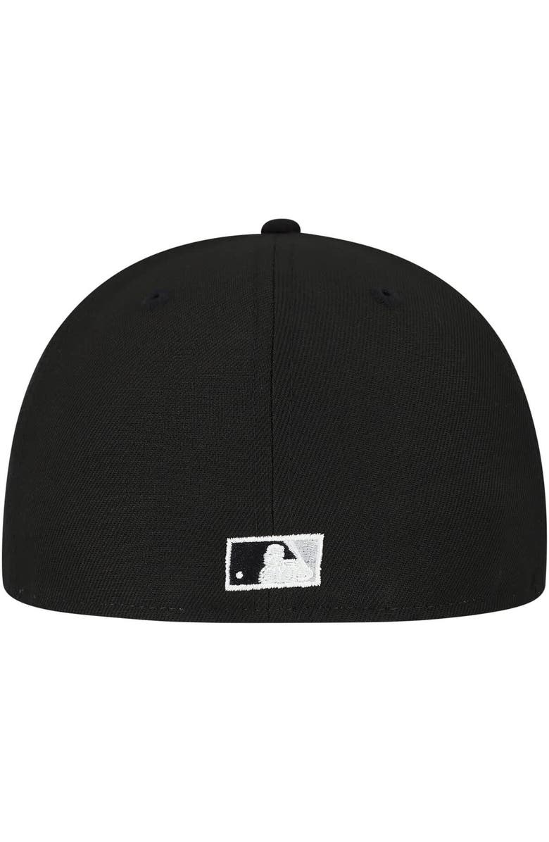 New Era Men's New Era Black Chicago White Sox  Duo Logo 2.0 59FIFTY Fitted Hat, Alternate, color, Black