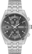 BOSS Skytraveller Chronograph Bracelet Watch, 44mm