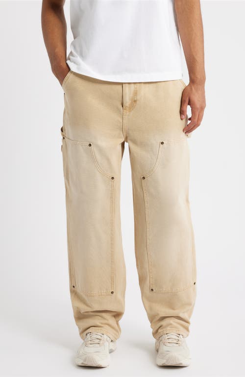 Elwood Industry Cotton Canvas Carpenter Pants In Gray