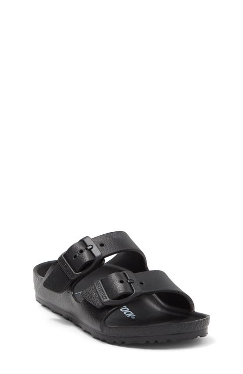 サンダル・ミュール BIRKENSTOCK Women Sandals 1029641 BLK BLACK Birkenstock Arizona EVA Big Buckle Sandals for Women in