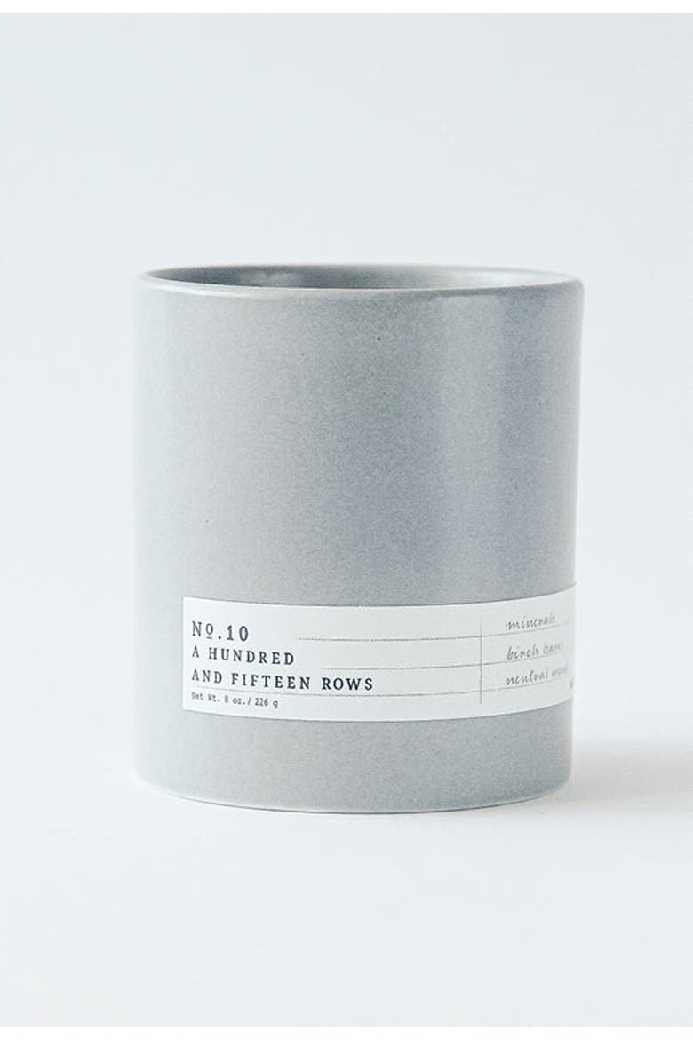 No. 10 A Hundred And Fifteen Rows Scented Candle, Main, color, White