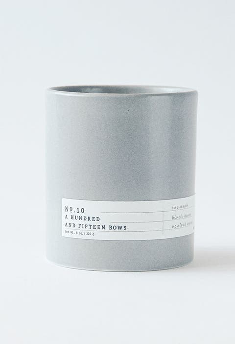 No. 10 A Hundred And Fifteen Rows Scented Candle