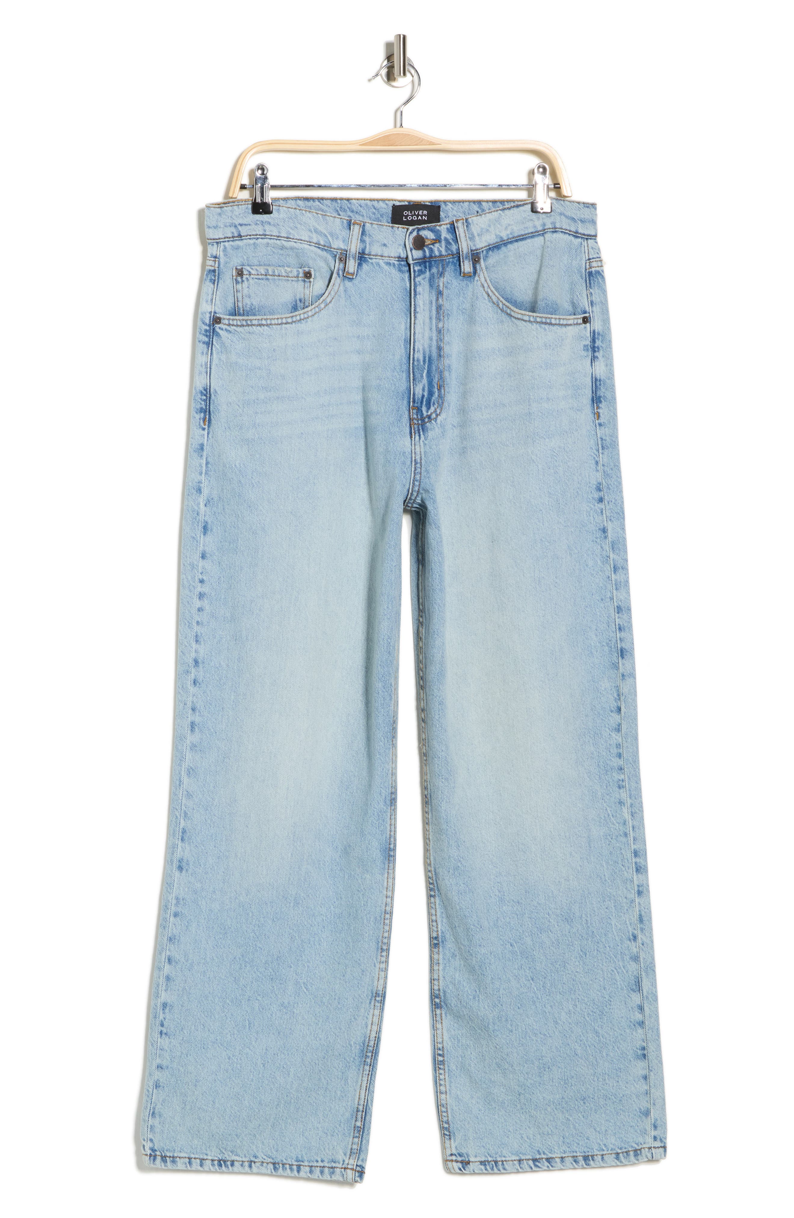 OLIVER LOGAN Relaxed Fit Baggy Jeans
