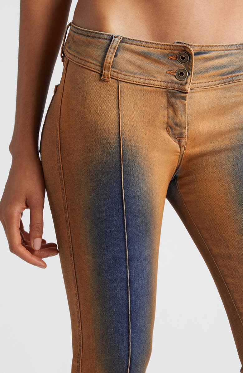 Knwls Harley Low Rise Stretch Denim Flare Leg Jeans, Alternate, color, 