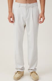Cotton On Men's Relaxed Pleated Pant