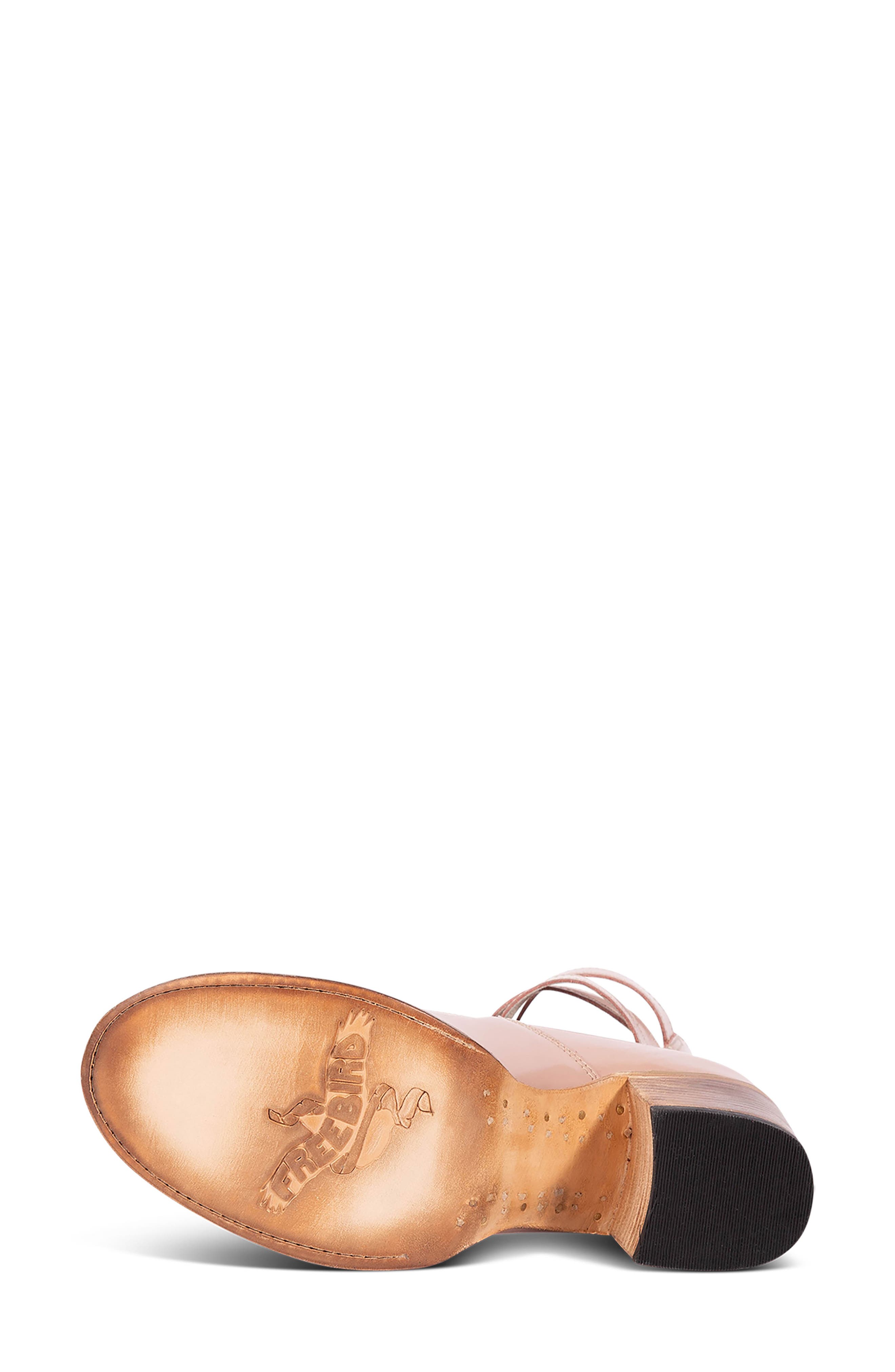 Randi Leather Pump, Alternate, color, BLUSH