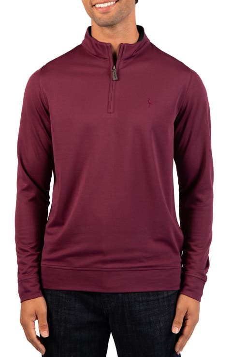 Modal Blend Quarter Zip Polo