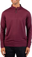 TailorByrd Modal Blend Quarter Zip Polo