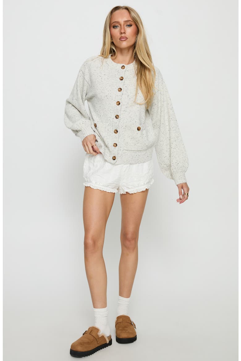Dorah Cardigan, Alternate, color, GREY