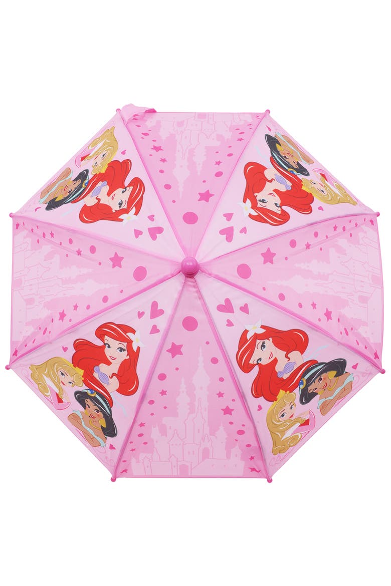 Princess Castle Kids Umbrella, Alternate, color, MULTI