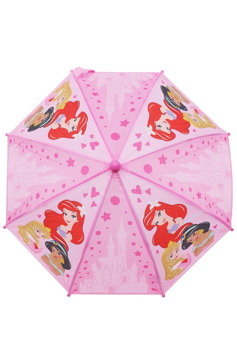 Disney Princess Castle Kids Umbrella, Alternate, color, Multi