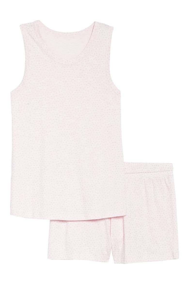 Gemma Spot Short Pajamas, Alternate, color, PINK