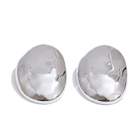 Haisley Dome Oval Earrings