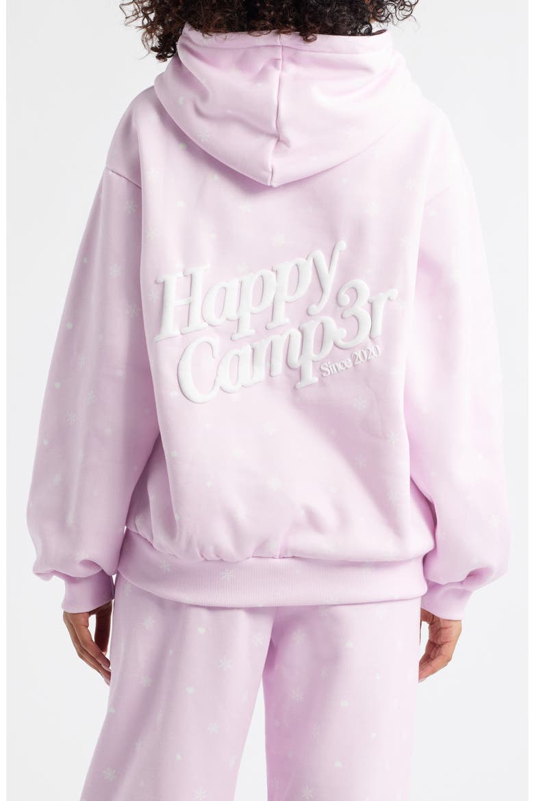 Snow Angel Graphic Hoodie, Alternate, color, LIGHT PINK