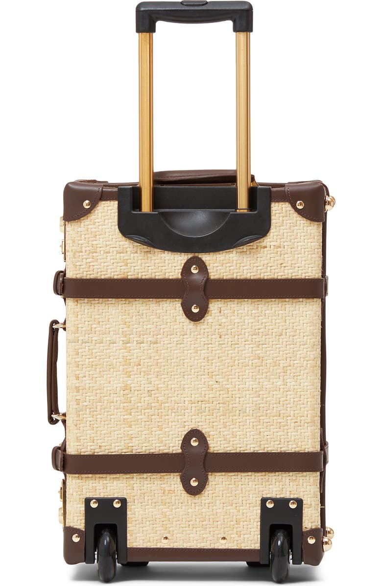 SteamLine Luggage The Explorer 20-Inch Rattan Rolling Carry-On, Alternate, color,