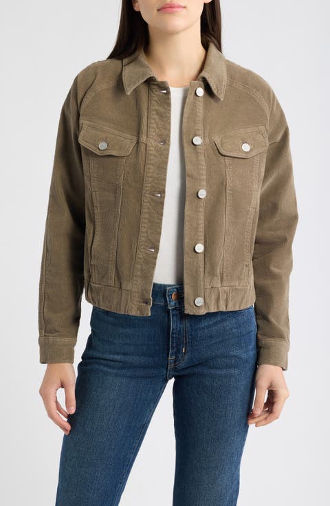 Corduroy Bomber Jacket