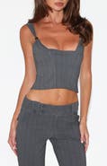 Tiger Mist Kittie Corset Top