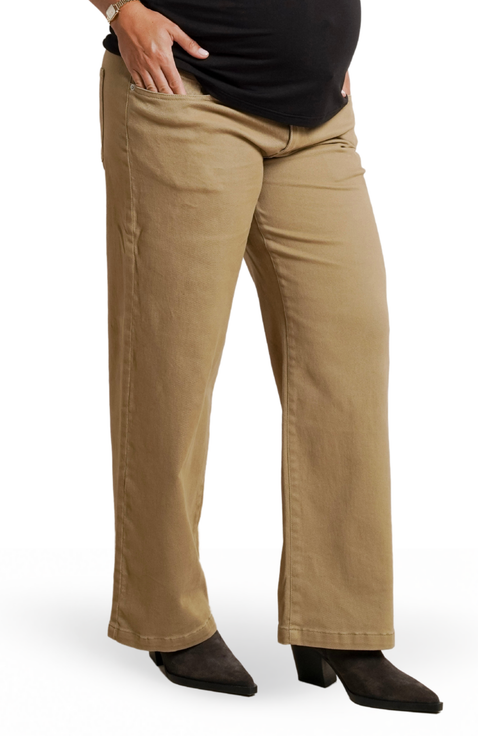 Slouch Under-Bump Maternity Boyfriend Jeans