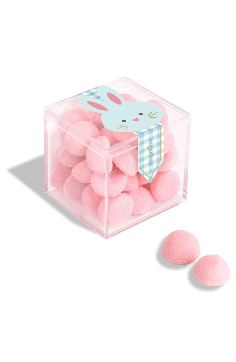 sugarfina Bunny Tails Set of 4 Pink Bonbons Candy Cubes, Alternate, color,