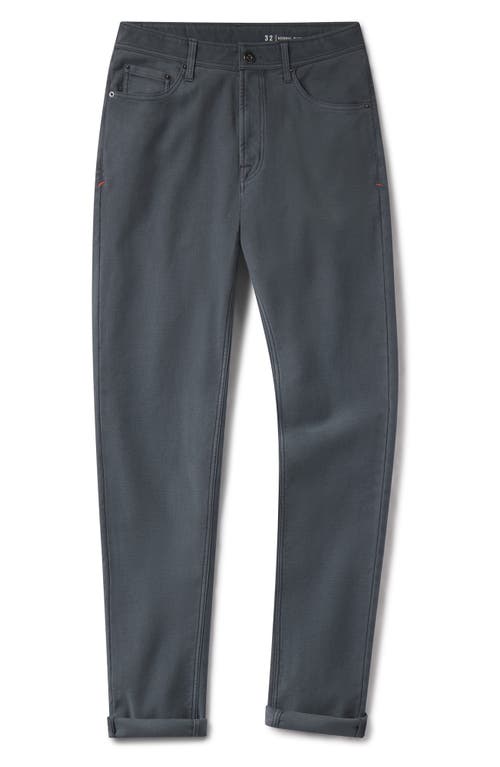 The Normal Brand Comfort Terry Five-pocket Tailored Fit Pants In Waterloo