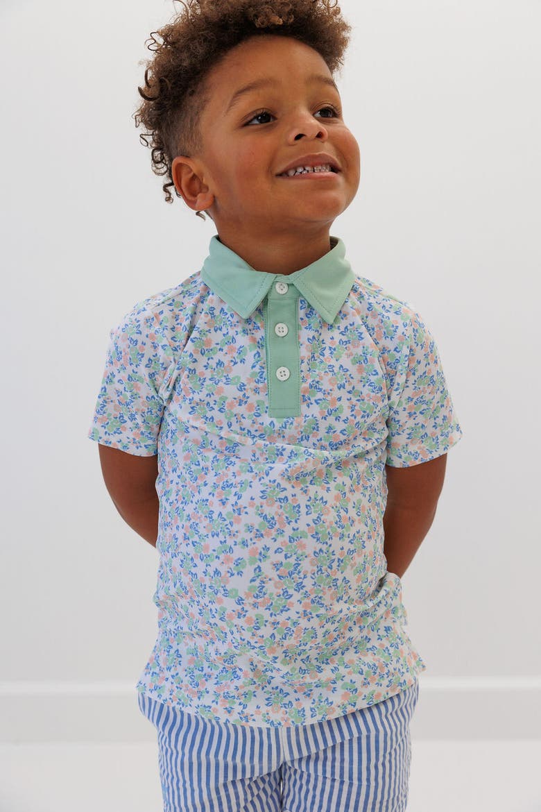 Boys Polo Shirt, Alternate, color, Palm Green