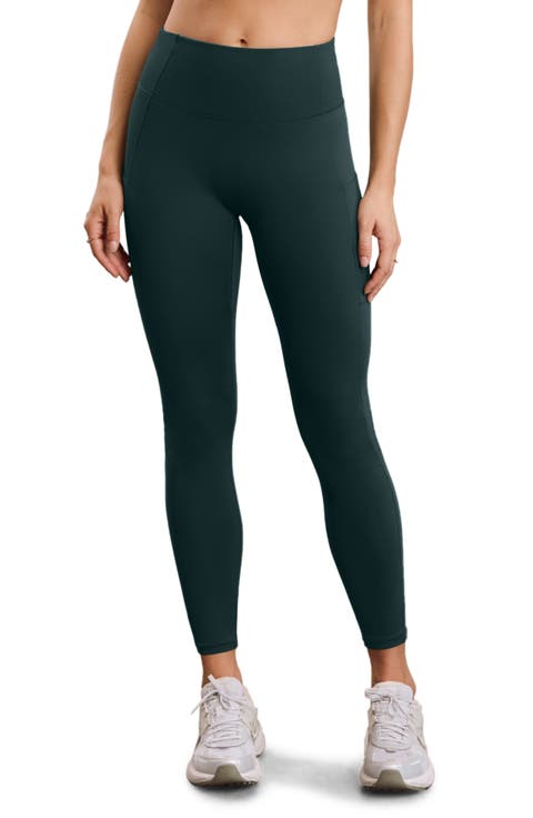 Pacer Fleece Backed High Waist Pocket Leggings