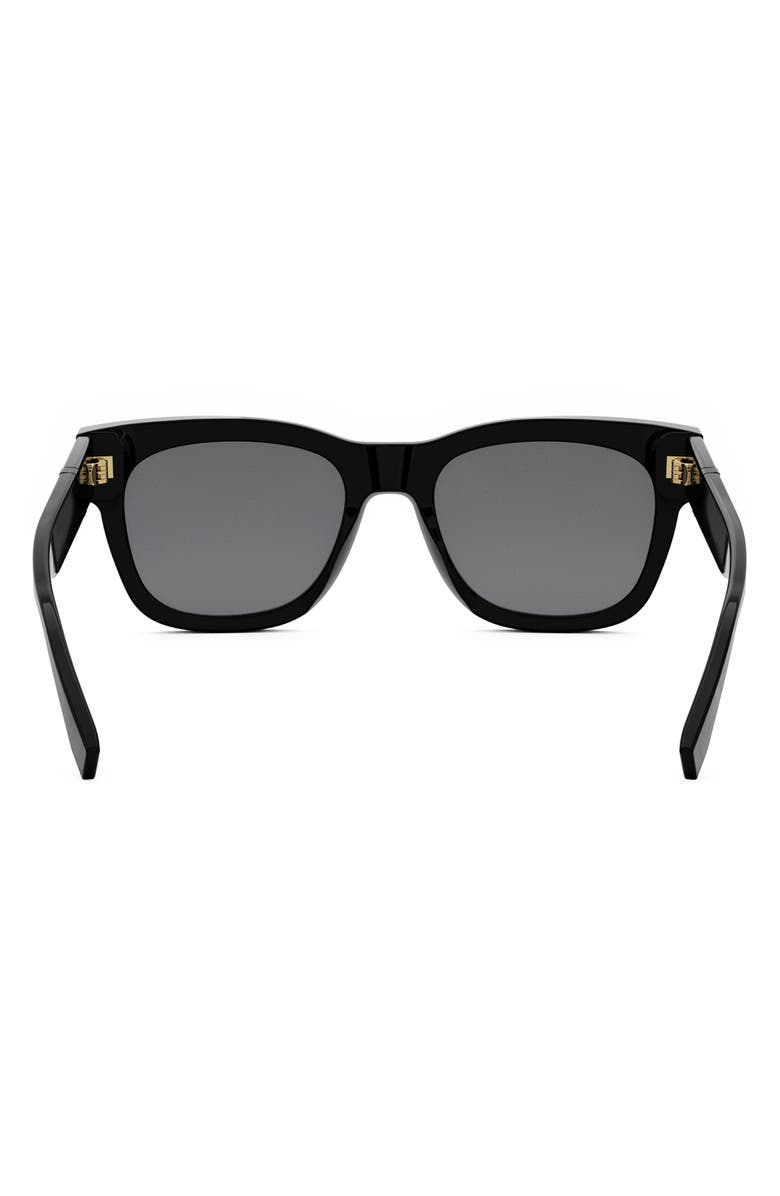 Fendi 'Fendi Diagonal 51mm Square Sunglasses, Alternate, color, 