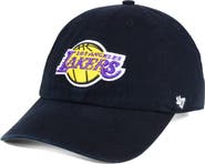 '47 Los Angeles Lakers '47 Clean Up Hat - Black