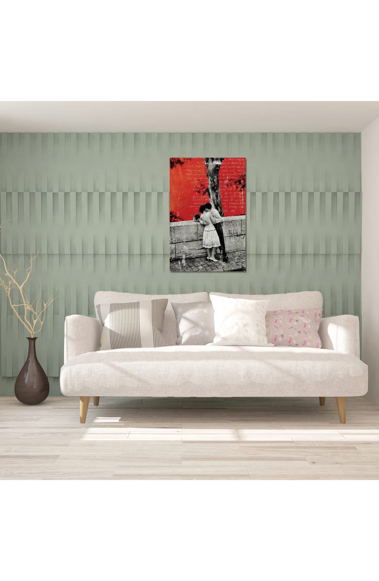 iCanvas To Be Alone With You Canvas Art by DB Waterman Canvas Artwork, 18"x12", Alternate, color, Red